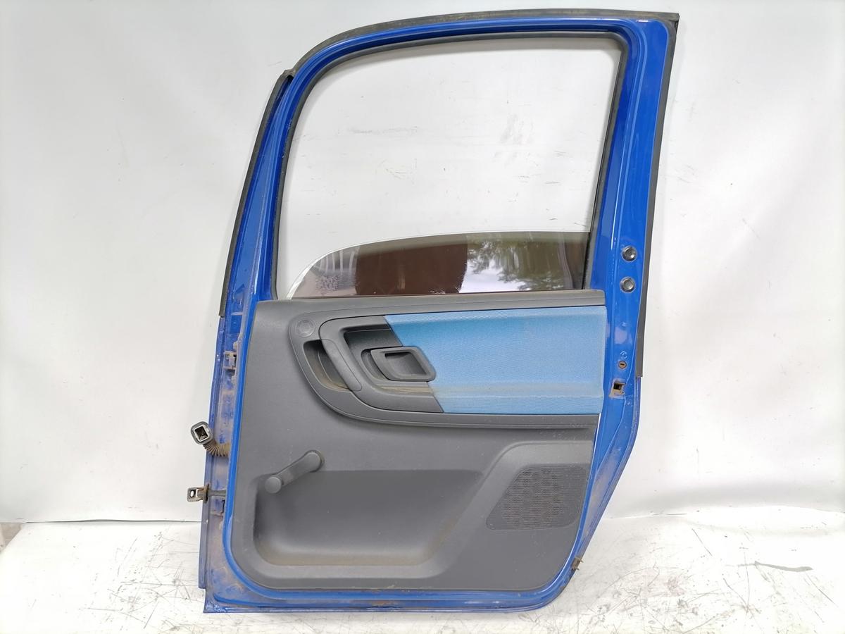 Skoda Roomster original T&uuml;r hinten rechts LF5K Dynamicblau Bj.2007